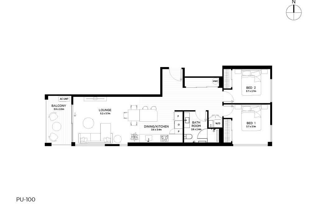 Set & Forget: Investor Ready 2-Bed & Carpark - Widok 6