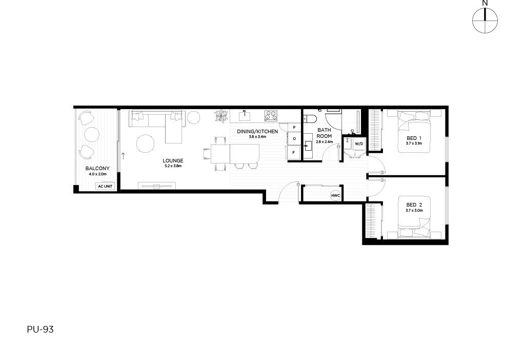 Set & Forget: Investor Ready 2-Bed & Carpark - Widok 5