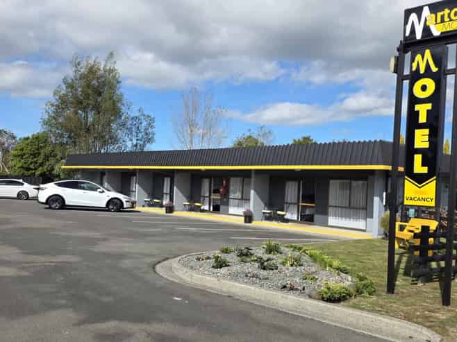 Motel business in the heart of Marton 
