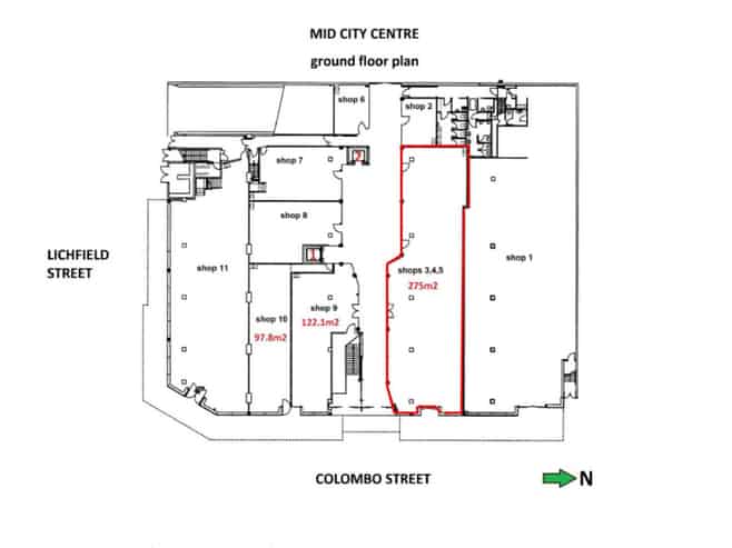 Prime CBD retail for lease