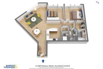 6J/205 Hobson Street, Auckland Central