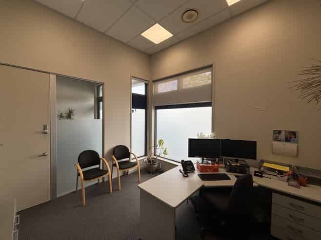 Profile office on key thoroughfare