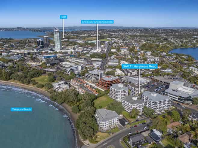 3A/171 Hurstmere Road, Takapuna