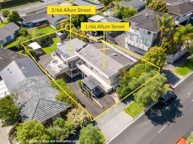 1 & 2/66 Allum Street, Kohimarama