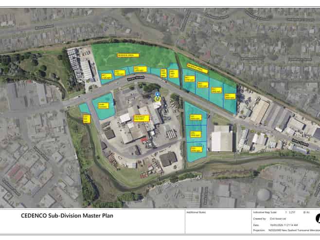 Industrial Sections for Sale – Innes Street