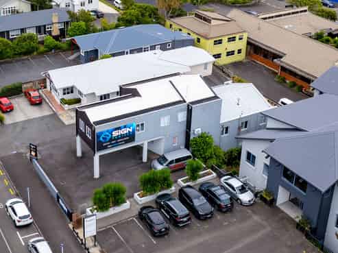 High Profile Office Building - Free Advertising!