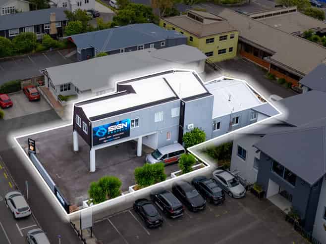 High Profile Office Building - Free Advertising!