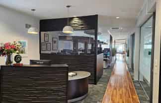 Elevated Takapuna office with premium fitout