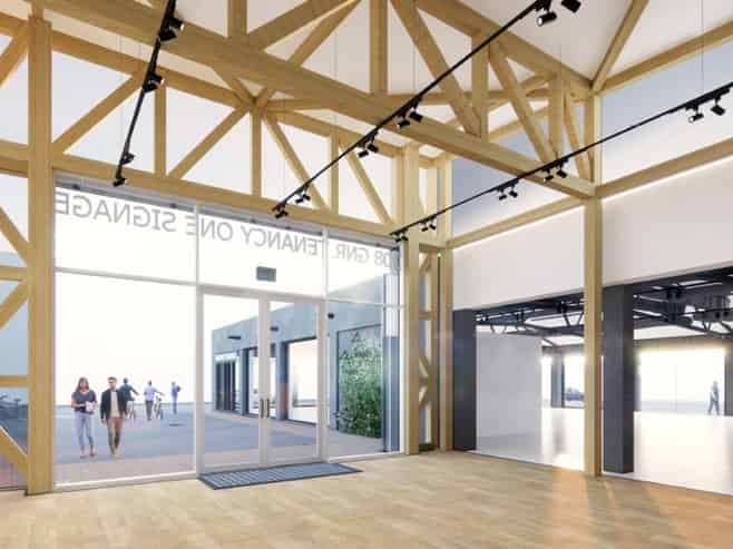 Stunning Corner Showroom Exposure