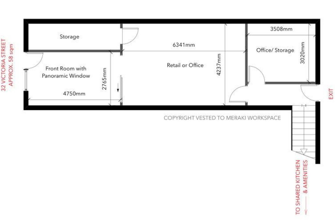 Open plan CBD offices - Vista 6