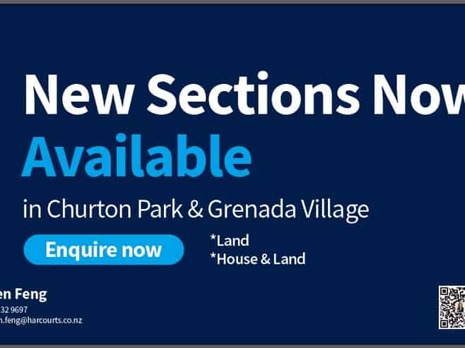 .. Sections, Churton Park