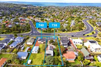 738 & 740 East Coast Road, Pinehill