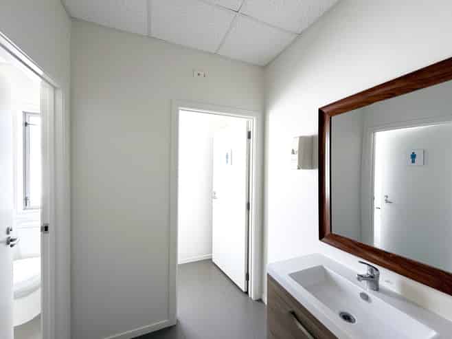 Upper Level Office with Deck in Te Puna