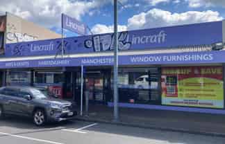 Large vertical commercial building