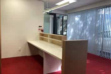 Tree Lined Office Street - A Treat