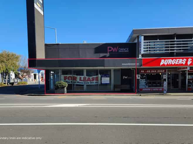 Corner Retail Space - Colombo Street Exposure