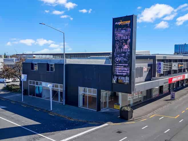Corner Retail Space - Colombo Street Exposure