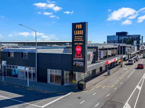 Corner Retail Space - Colombo Street Exposure