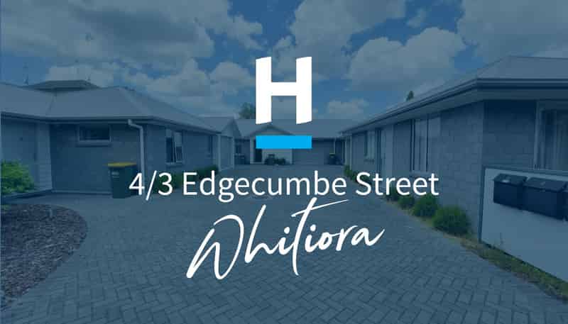 4/3 Edgecumbe Street, Whitiora