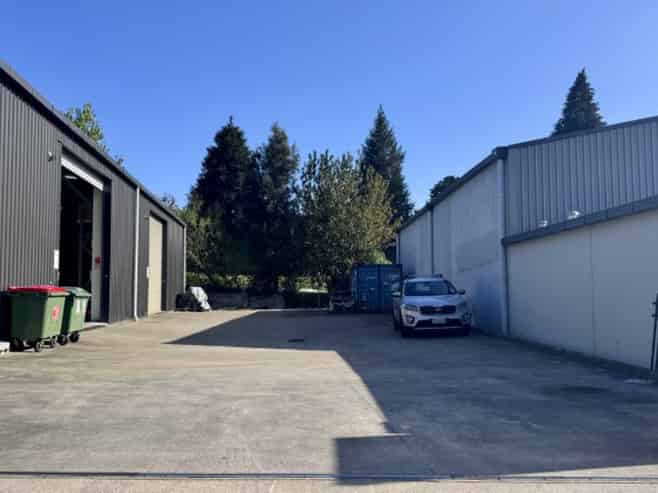 Standalone warehouse next to State Highway 29