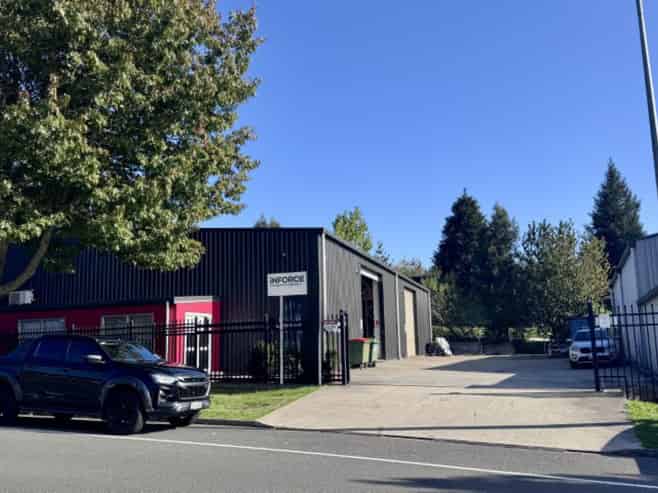 Standalone warehouse next to State Highway 29