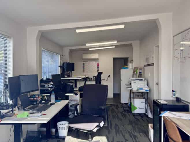 Standalone warehouse next to State Highway 29