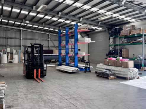 Standalone warehouse next to State Highway 29