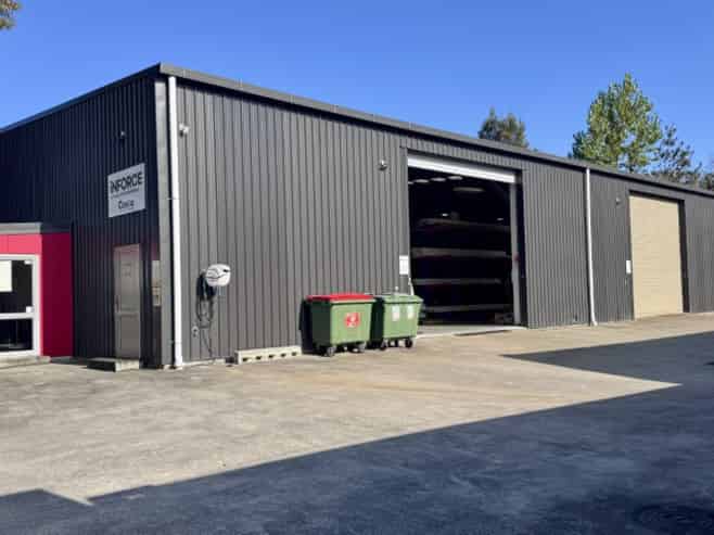 Standalone warehouse next to State Highway 29