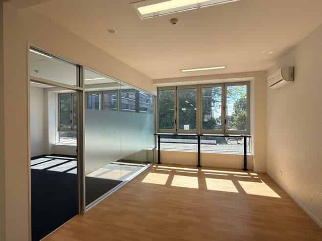 Natural light filled office space