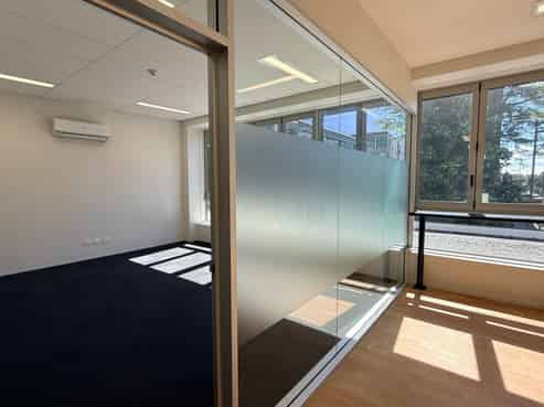 Natural light filled office space