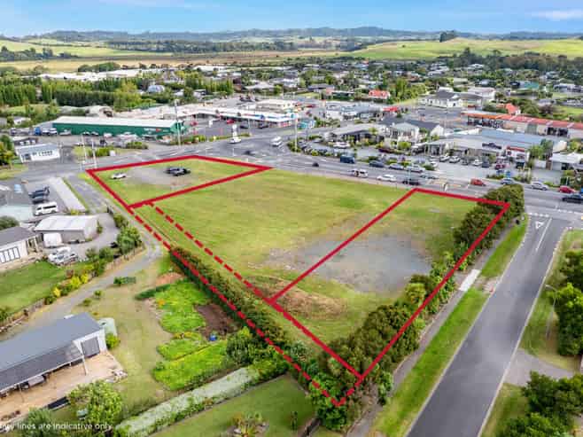 Town centre commercial land - Mangawhai