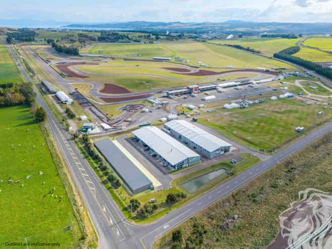 Motorsport Sheds at Gasoline Alley, Taupō 