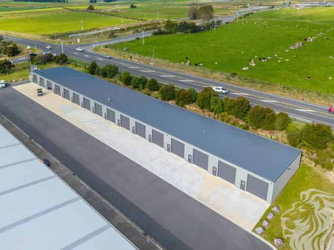 Motorsport Sheds at Gasoline Alley, Taupō 