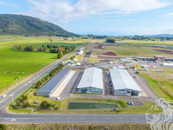 Motorsport Sheds at Gasoline Alley, Taupō 