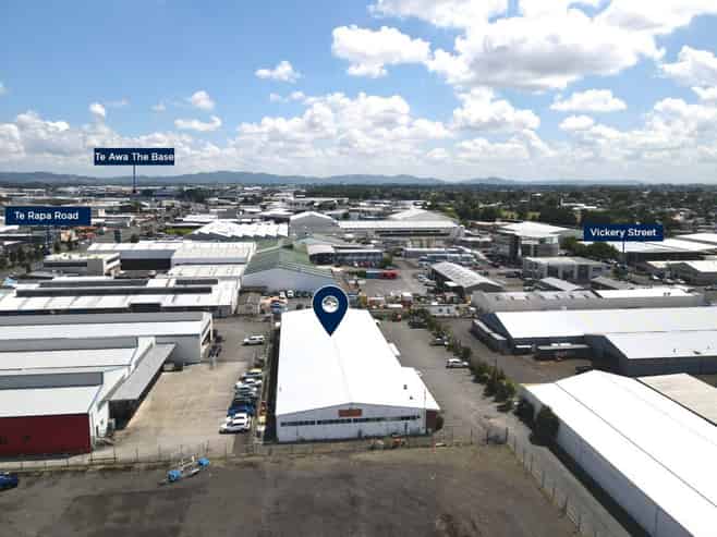 Large-Scale Facility with Extensive Parking