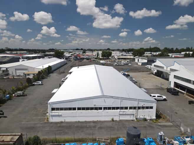 Large-Scale Facility with Extensive Parking