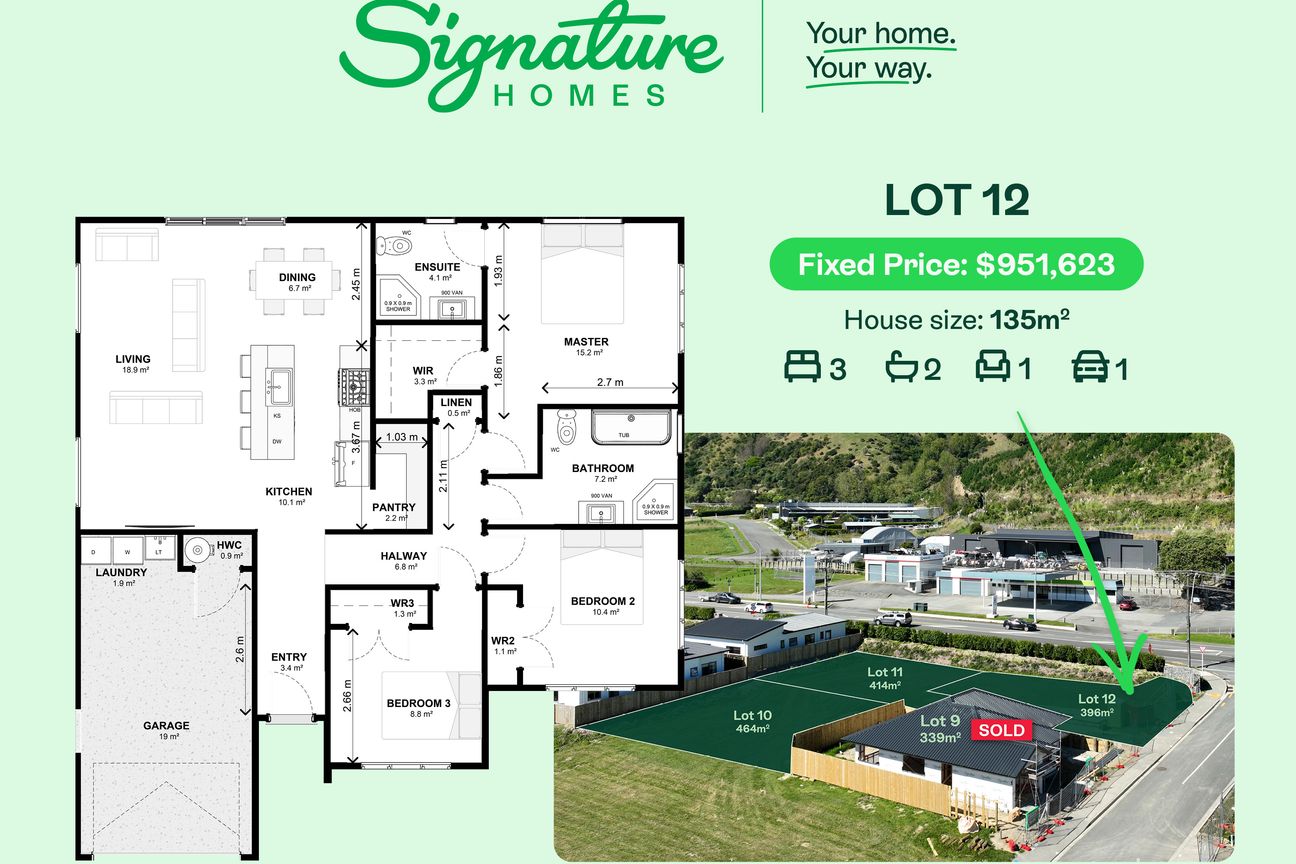 Affordable and Effortless on Brunoro Place - Lot 12 100% Fixed Price - Vista 2