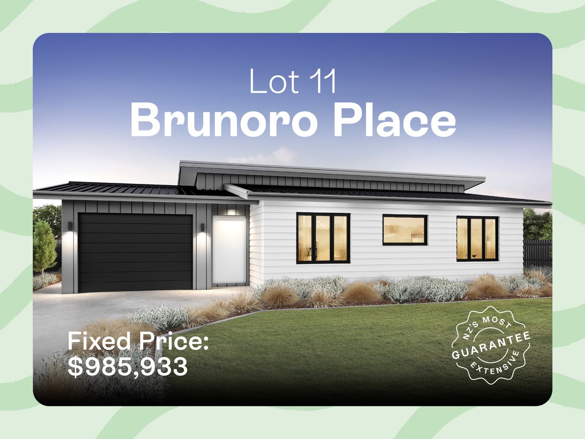 More to love on Brunoro Place - Lot 11 100% Fixed Price
