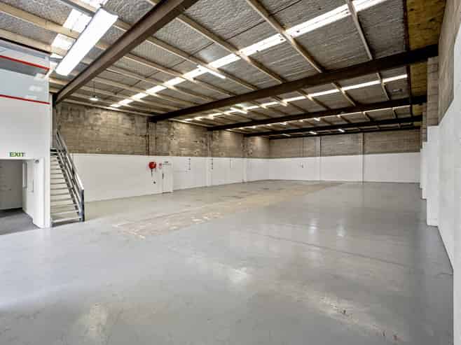 Vacant City Fringe warehouse on mixed use land