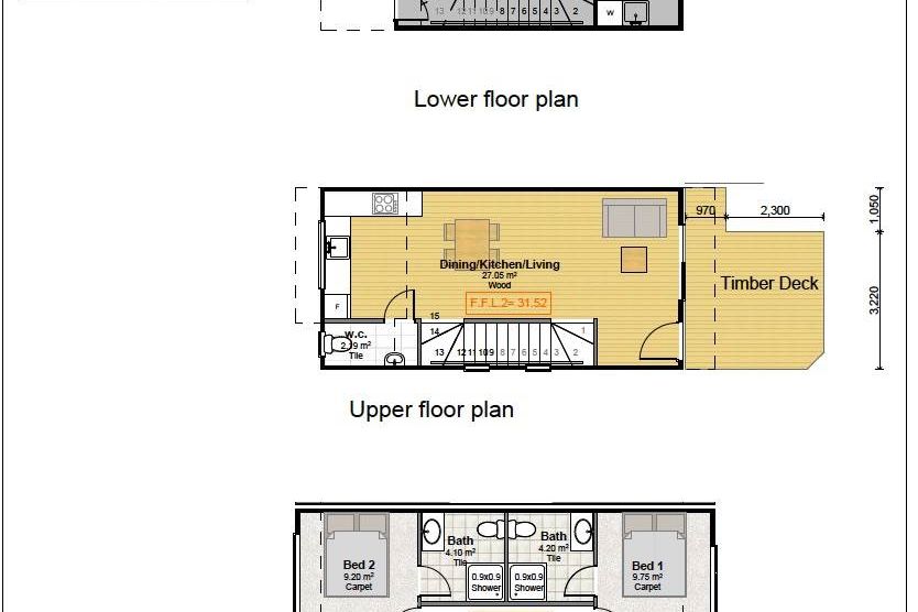 Modern 3-Level Living – 2 Ensuite Townhomes - Aanzicht 3