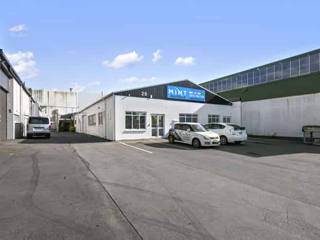 Road-front industrial investment with growth