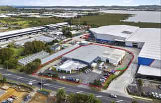 Industrial facility with temp-controlled space