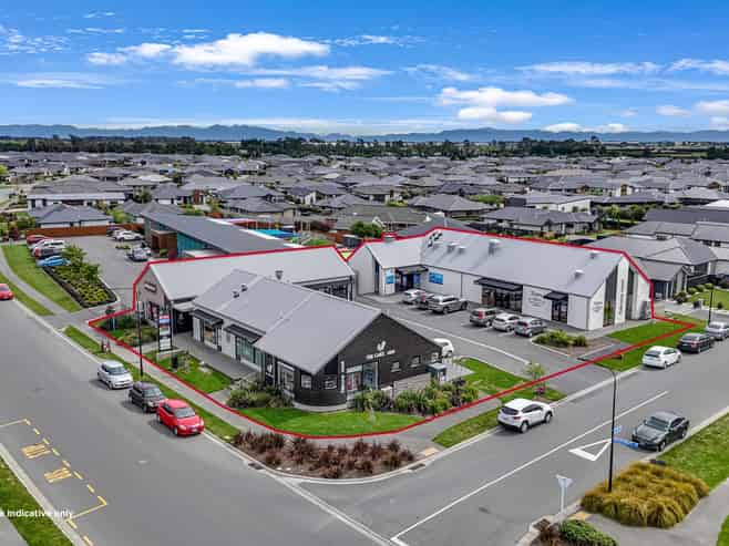 Multi-tenanted suburban retail complex