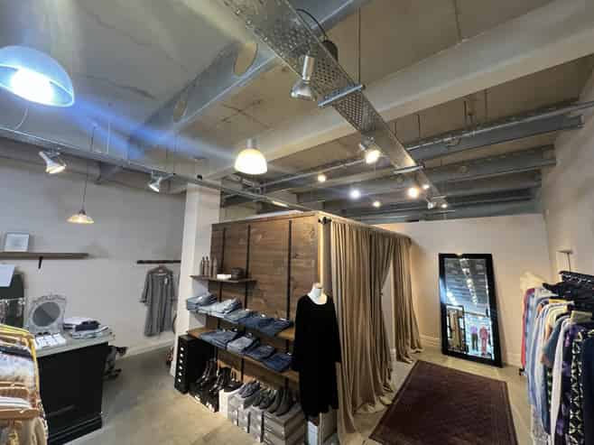 Retail along College Street