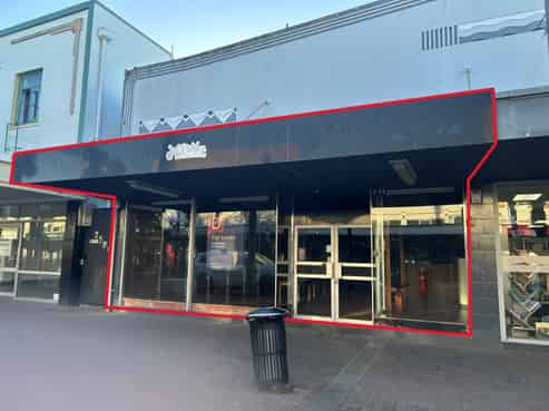 Prime Napier CBD retail leasing 206.2m2 (approx)