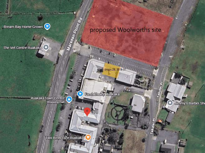 New shop opposite new Woolworth site