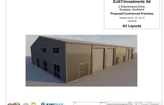 Flexible industrial units from 200sqm –1,000sqm