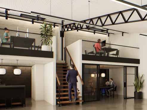 CBRE - Elevated Industrial / Showroom with Office