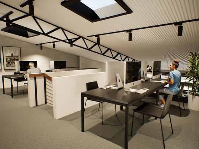 CBRE - Elevated Industrial / Showroom with Office