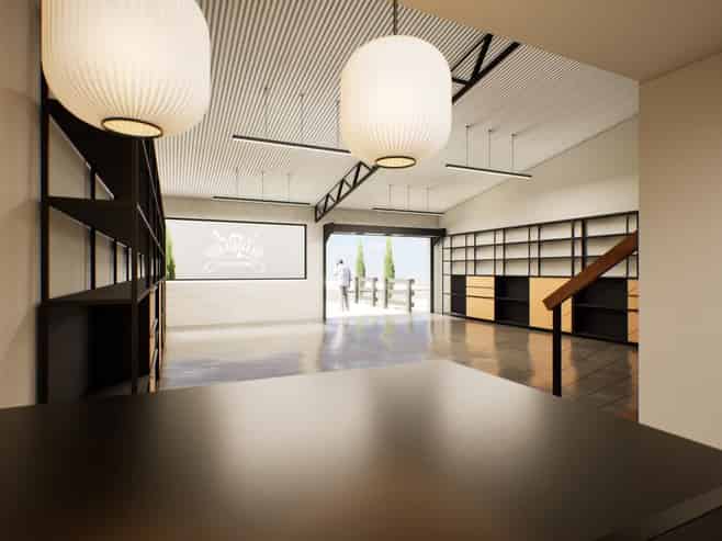 CBRE - Elevated Industrial / Showroom with Office